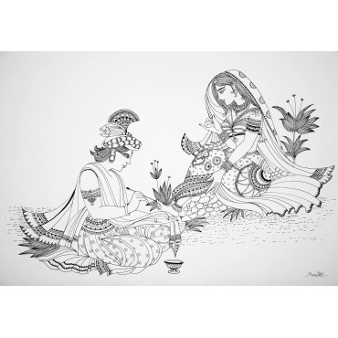 M513 (Radhe Krishna) Divine...